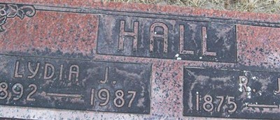 Lydia J. Hall Lydia J. Hall