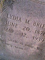 Lydia M. Britt Lydia M. Britt