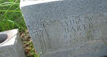 Lydia W Baker