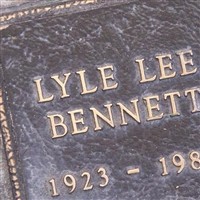 Lyle Lee Bennett Lyle Lee Bennett