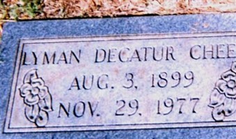Lyman Decatur Cheek