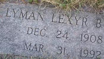 Lyman Lexyr Bump