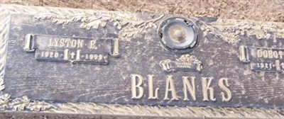 Lyston E Blanks Lyston E Blanks