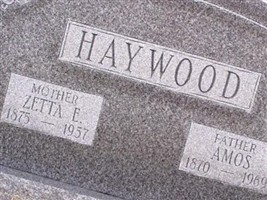 Lyzetta A "Zetta" Wentworth Haywood
