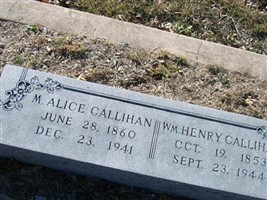 M Alice Callihan