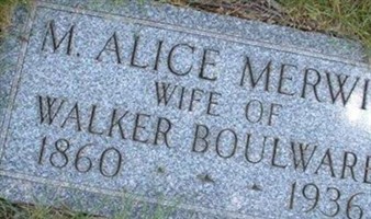 M. Alice Merwin Boulware M. Alice Merwin Boulware