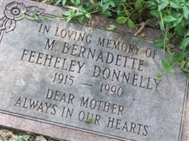 M Bernadette Feeheley Donnelly M Bernadette Feeheley Donnelly