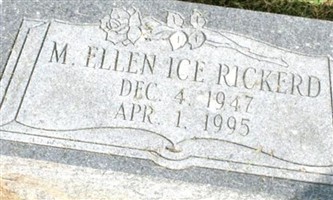 M. Ellen Ice Rickerd