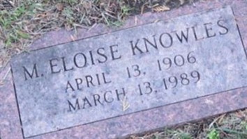 M Eloise Knowles