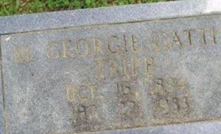 M Georgie Gattis Tripp