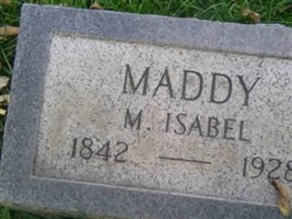 M. Isabel Maddy M. Isabel Maddy