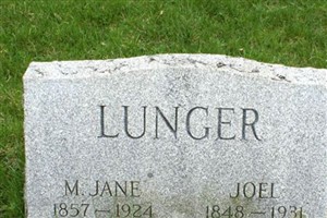 M. Jane Lunger M. Jane Lunger