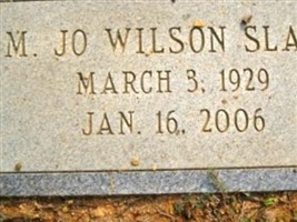 M. Jo Wilson Slate