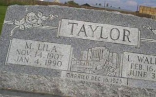 M Lila Penrod Taylor