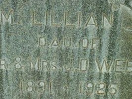 M Lillian Webb