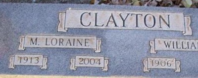 M. Loraine Clayton M. Loraine Clayton
