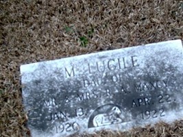 M. Lucile Maxcy M. Lucile Maxcy
