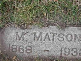 M Matson