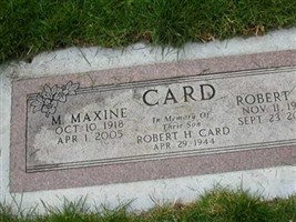 M Maxine Card M Maxine Card