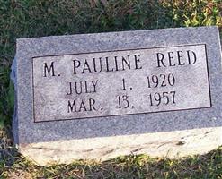 M. "Pauline" Pauline Reed