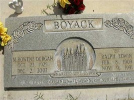 M. Rowene Dorgan Boyack M. Rowene Dorgan Boyack