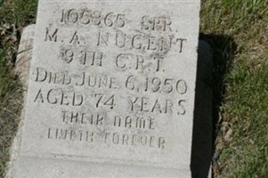 M.A. Nugent M.A. Nugent