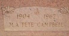 M. A. "Pete" Campbell