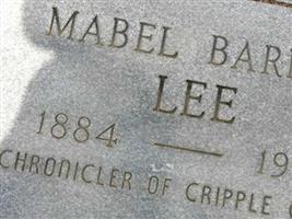 Mabel Barbee Lee