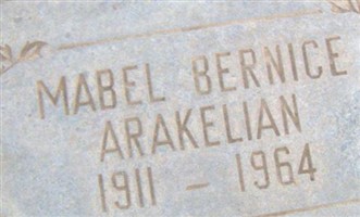 Mabel Bernice Arakelian Mabel Bernice Arakelian