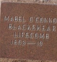Mabel Blackshear O'Connor Lipscomb
