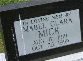 Mabel Clara Mick
