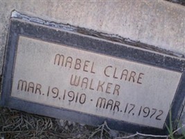 Mabel Clare Walker