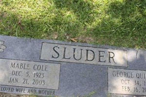 Mabel Cole Sluder