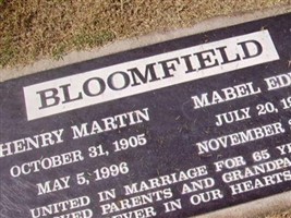 Mabel Edna Bloomfield