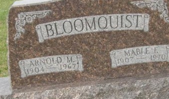 Mabel F. Olson Bloomquist Mabel F. Olson Bloomquist