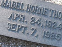Mabel Horne Thomas