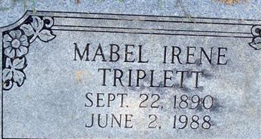 Mabel Irene Triplett
