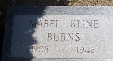 Mabel Kline Burns