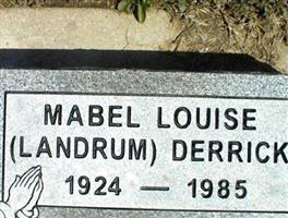 Mabel Louise (Landrum) Derrick