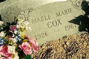 Mabel Marie Cox Mabel Marie Cox