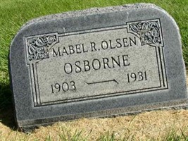 Mabel R. Olsen Osborne