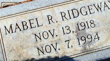 Mabel R Ridgeway