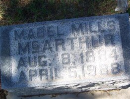 Mabel Violet Mills McArthur