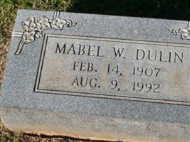 Mabel W Dulin