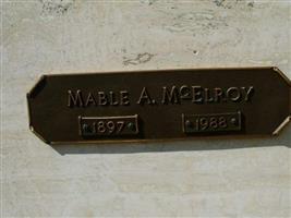 Mable A. McElroy