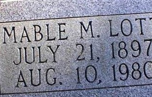 Mable M. Lott Mable M. Lott