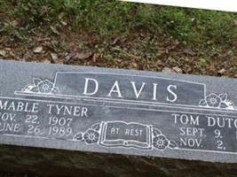 Mable Parthina Tyner Davis Mable Parthina Tyner Davis