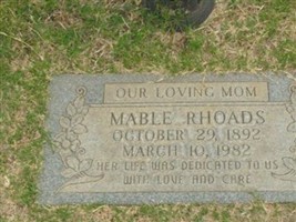Mable Rhoads Mable Rhoads