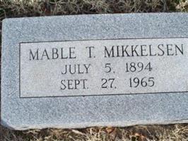 Mable T Mikkelson