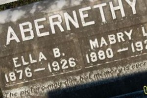 Mabry Lucile Abernethy Mabry Lucile Abernethy